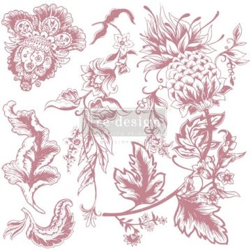 Redesign® decor pecsét - Rustic Floral Elements