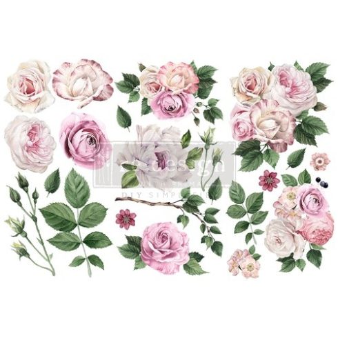 Redesign Décor Transfers® – Delicate Roses