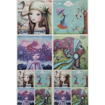 Tela öntapadó rizspapír